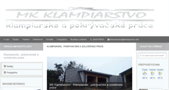 Desktop Screenshot of klampiarstvo.info